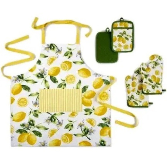 Martha Stewart Other - New in Packaging Martha Stewart 5-Piece Apron Kitchen Set